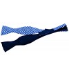 Tartan-Checked Double Sided Bow Tie